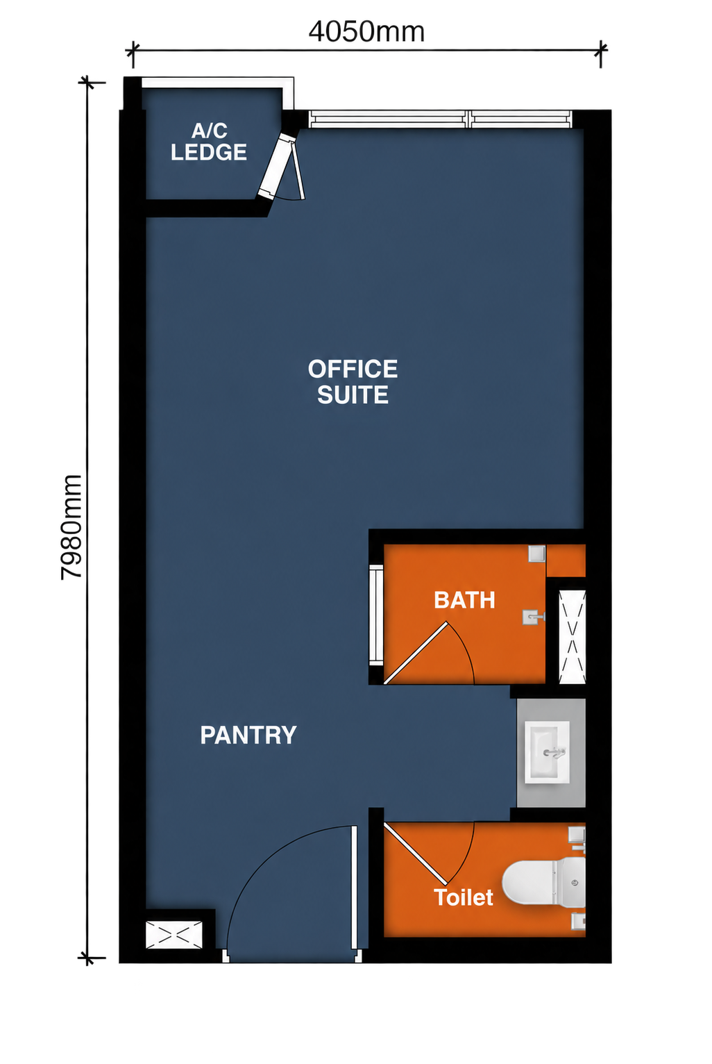 TYPE A unit layout